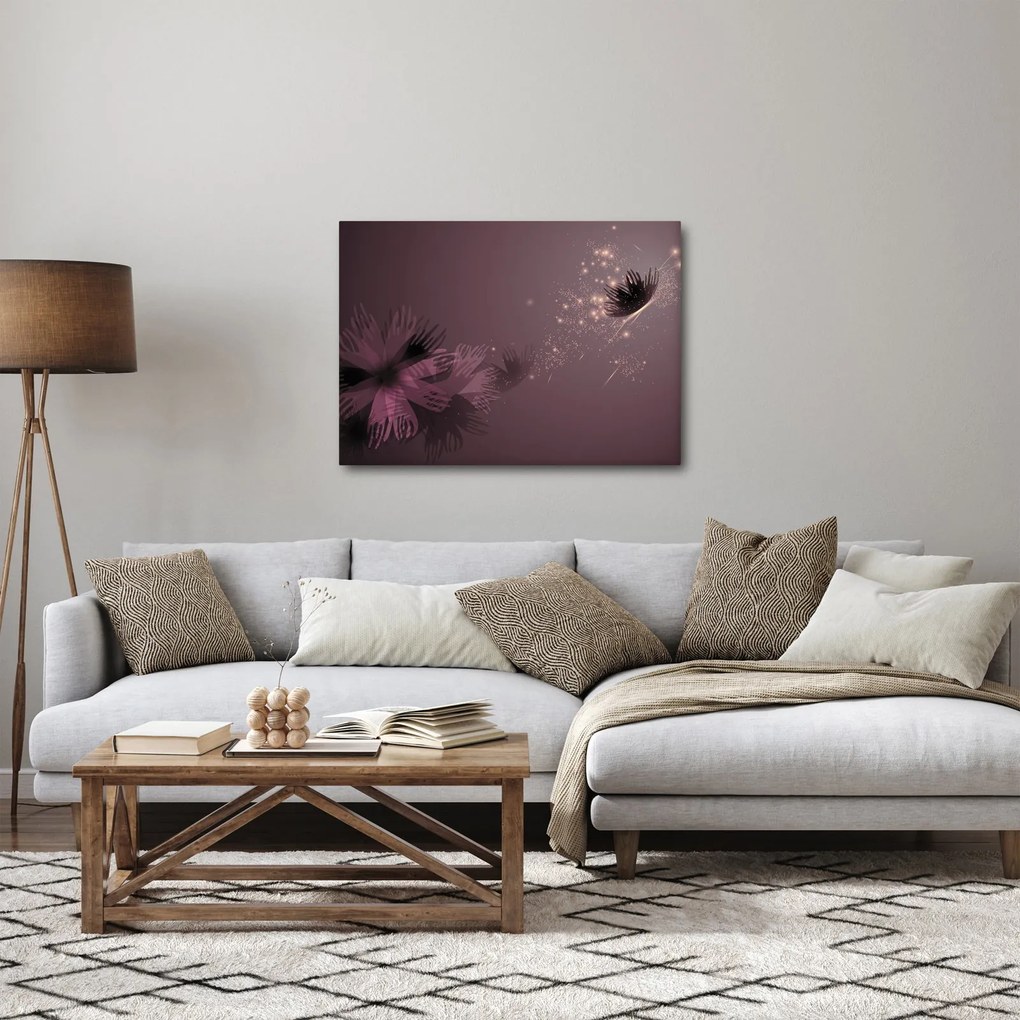 A pillangó virágának képe (70x50 cm)