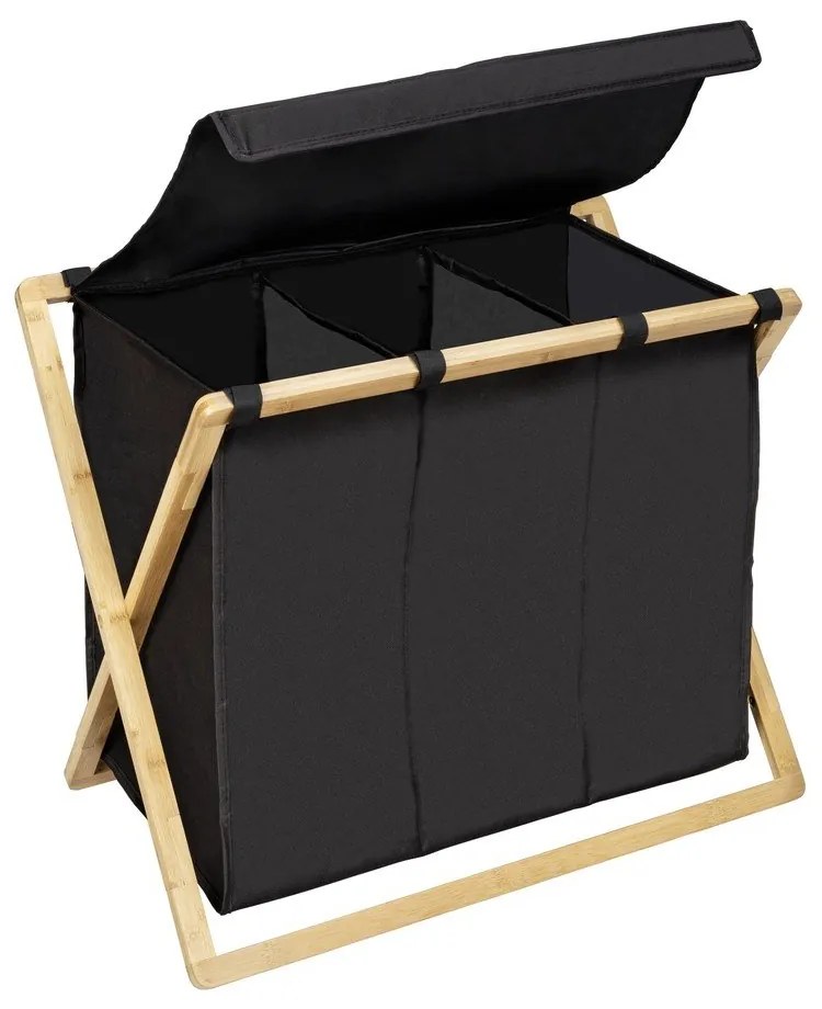 Textil szennyeskosár 93 l Ecori – Wenko