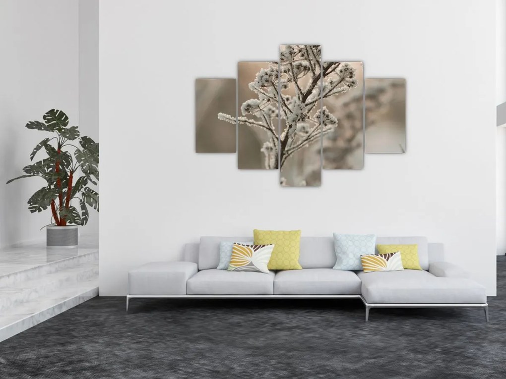 Kép - Növény fagyban (150x105 cm)