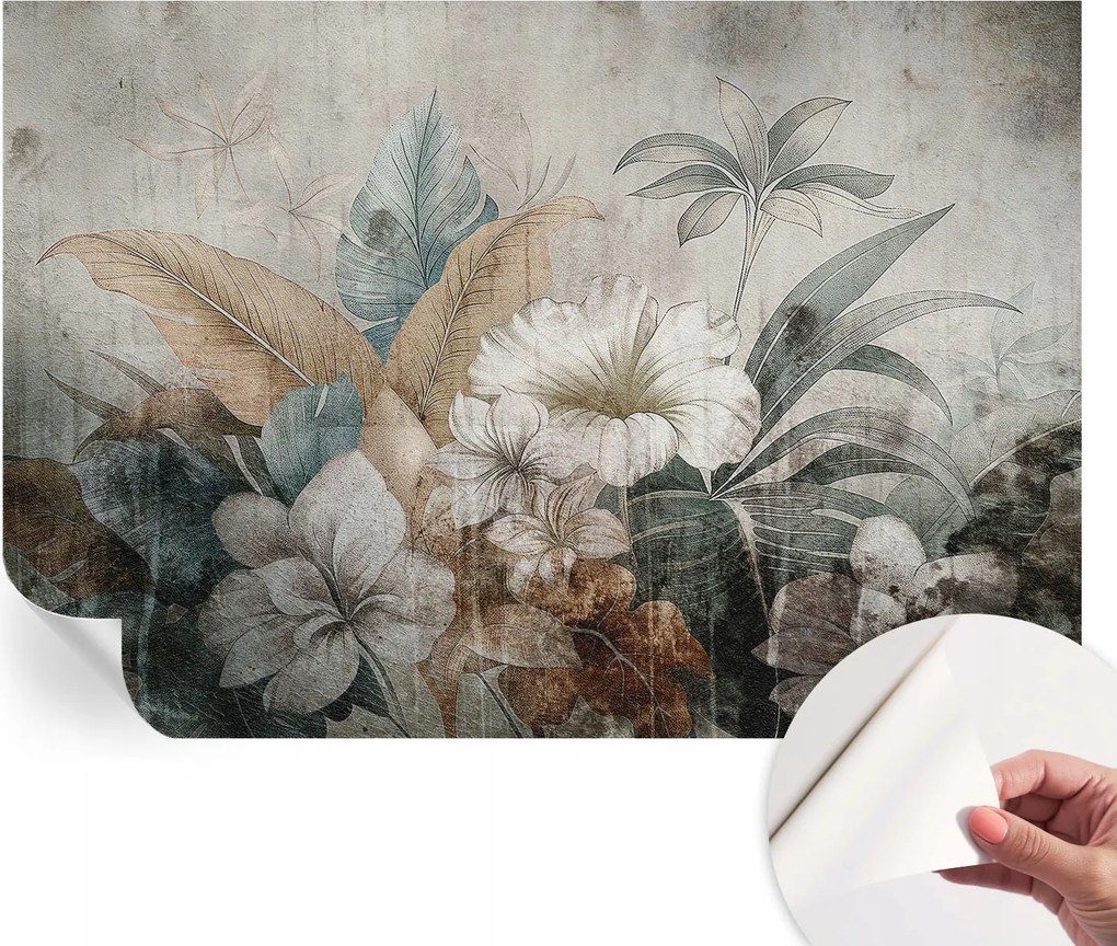 Öntapadós Dekoratív Fotótapéta Hálószobába Virágos álom 152x104 cm