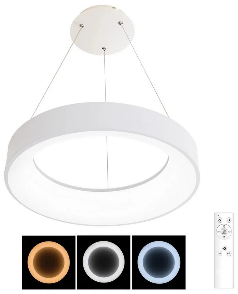Brilagi Brilagi - LED Dimmelhető csillár zsinóron LED/40W/230V 3000-6500K fehér + távirányító BG0266