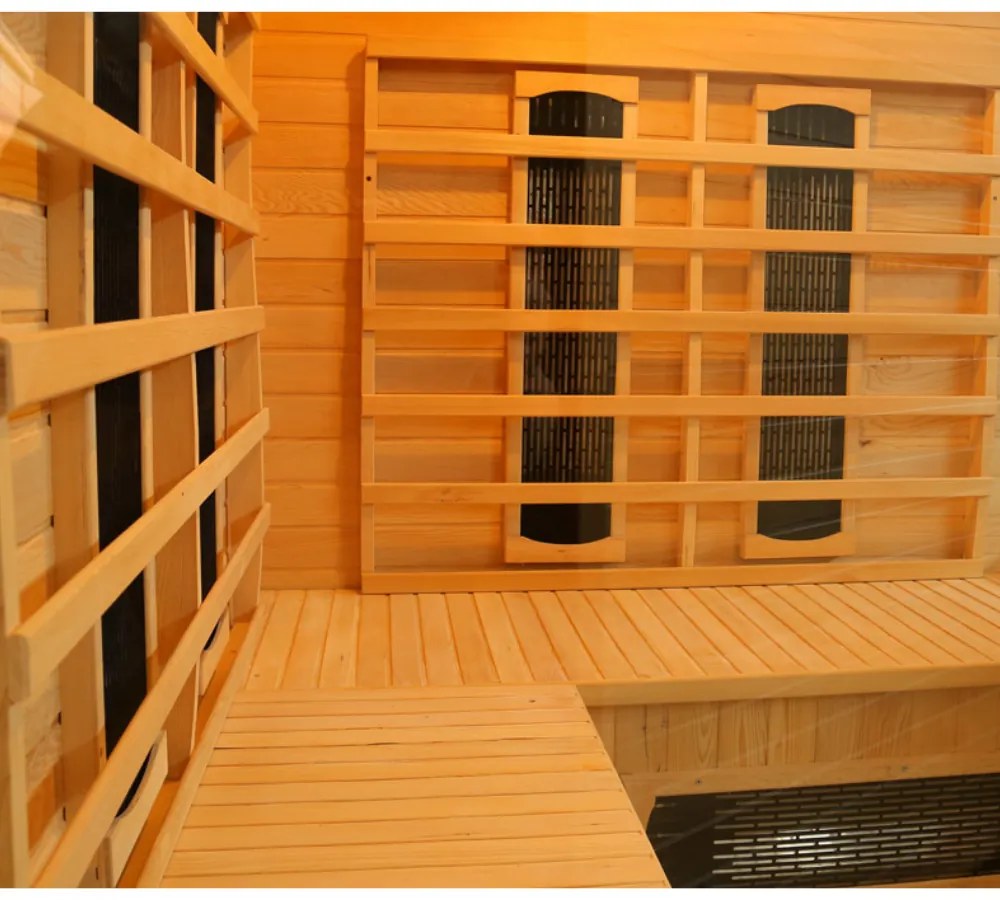 Sauna DeLuxe 4440 CB / CR, barna
