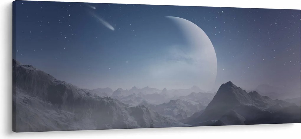 Kép - Ég a a sziklák felett (120x50 cm)