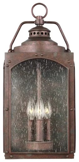 Feiss FE-RANDHURST-L-CO-Kültéri fali lámpa RANDHURST 3xE14/40W/230V IP44