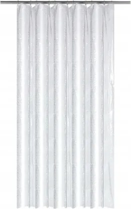 Fürdőszobai Zuhanyfüggöny 180X200 Fehér Kádkabin Függöny
