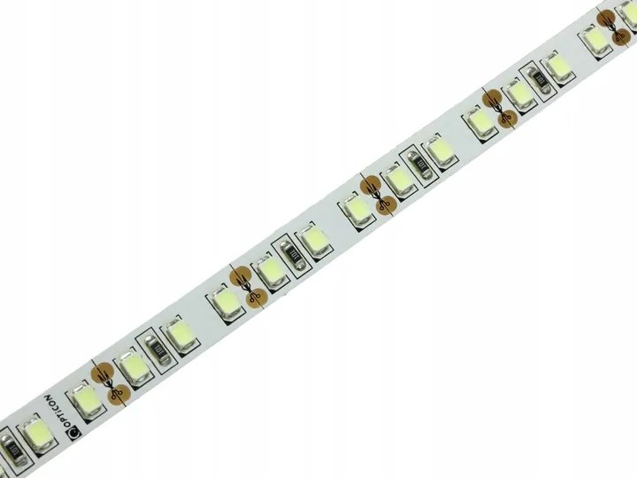 Led Szalag 12V DC Fehér Hideg 16000K 18W/m 600 Smd 2835 IP20 8mm Opticon