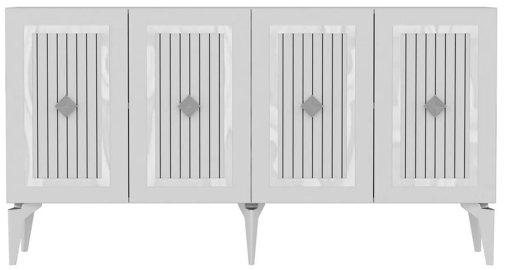 Nora White and Silver szekrény