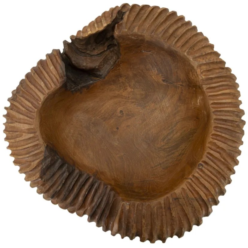 Tálca garit teak 37x40x16cm