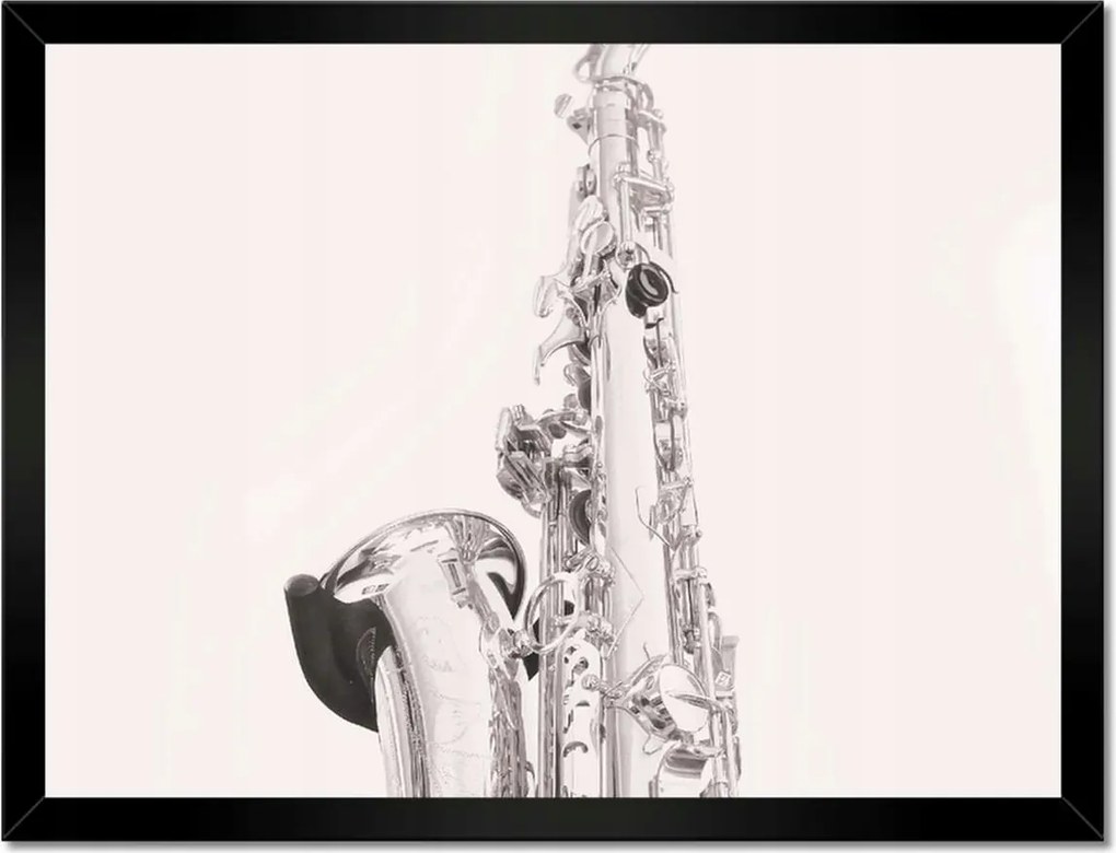 Poszterek keretben 40x30 Saxofon