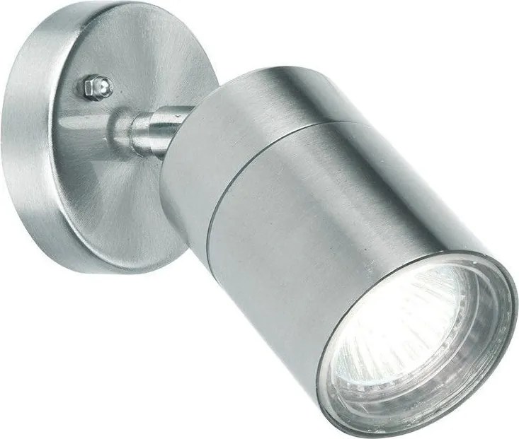 NOVOLUX 297B-G21X1A-30 STAN Modern Kültéri Fali Lámpa Ezüst GU10 IP44