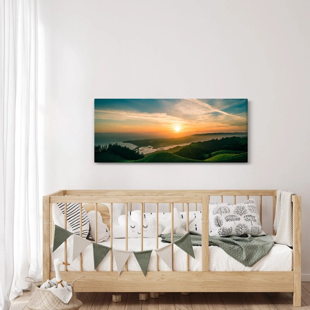 Napkelte a tenger felett (120x50 cm)