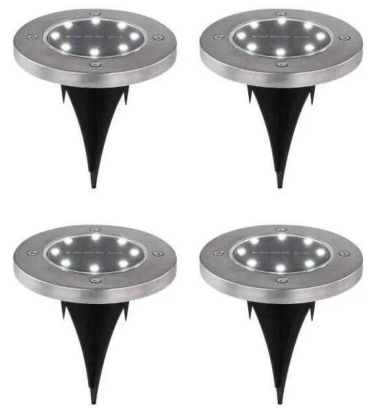 Globo 33414-4 - 4x LED napelemes lámpa LED/0,1W/3V IP44 készlet 33414-4