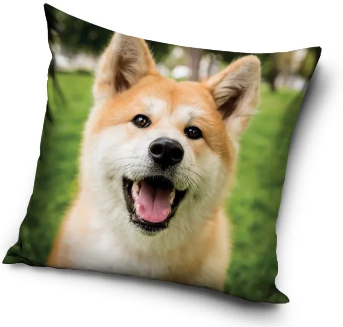 Kutyás Akita párnahuzat 40x40 cm