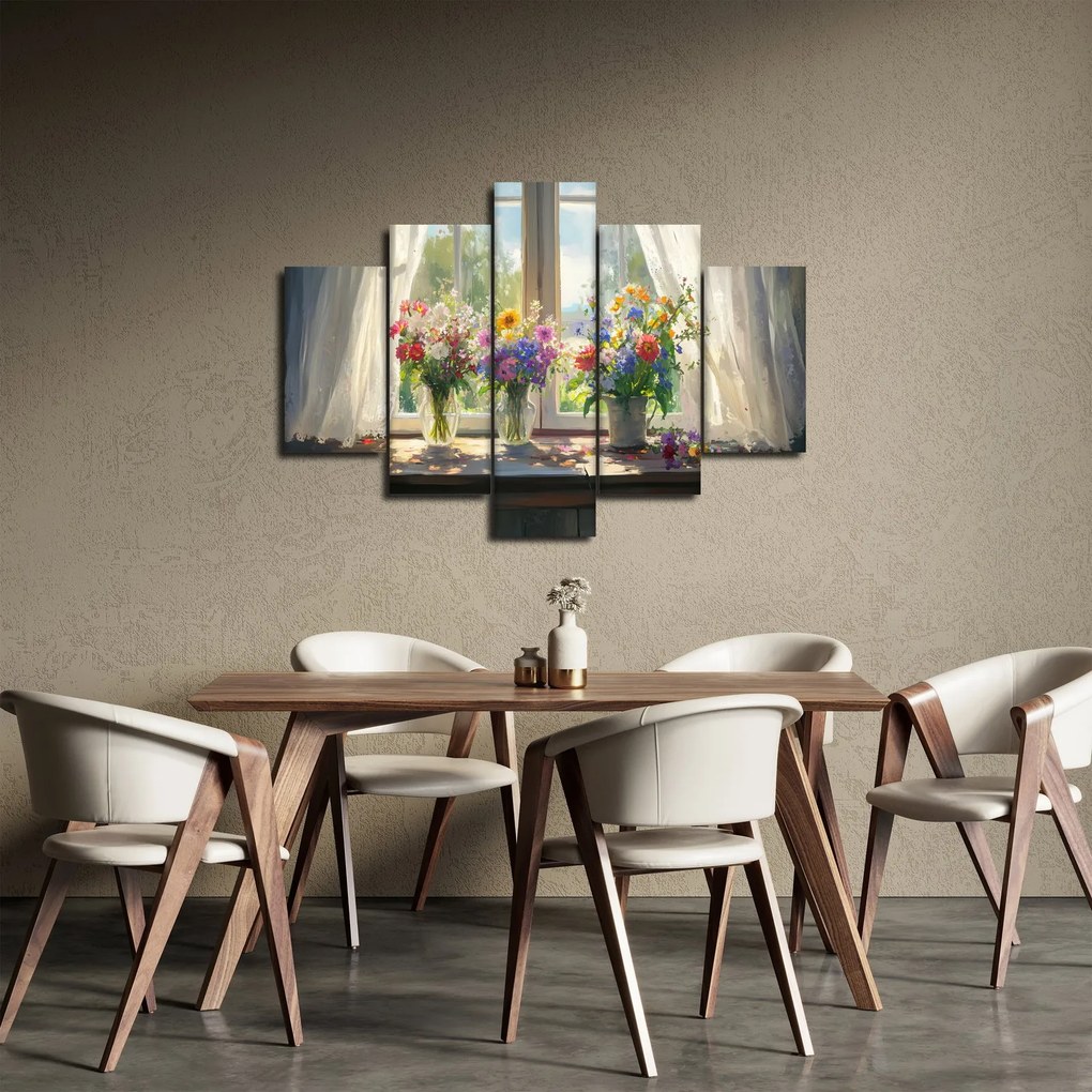 Kép - Csokor az ablaknál (150x105 cm)
