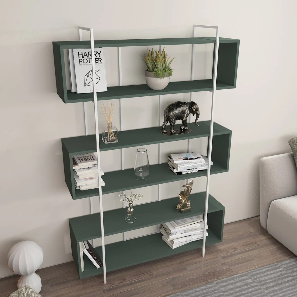 könyvespolc Bruti - Green, White