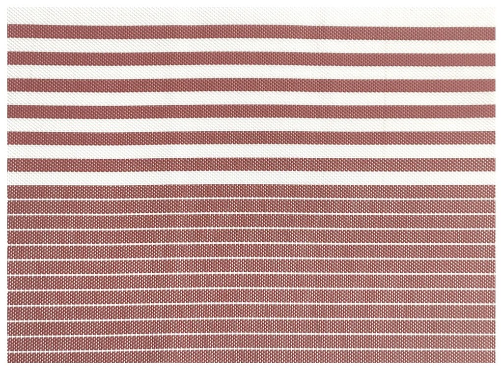 Stripe alátét, barna, 30 x 45 cm, 4 db-os szett