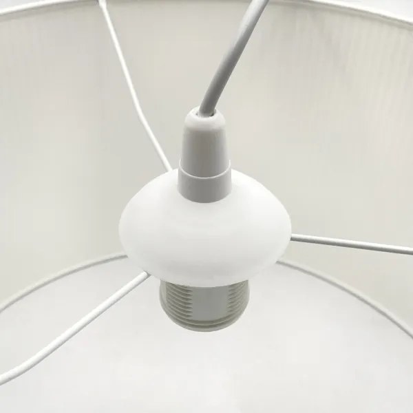 BRILAGI - SIRIJA MODERN kábeles függőlámpa, 1xE27/60W/230V, átmérő 35 cm, fehér