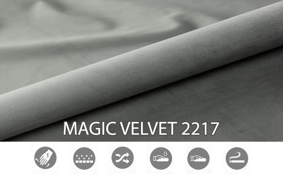 Franciaágy Boxspring 180 cm Lemmy (beton) (matraccal és tárolóhellyel). 1043396