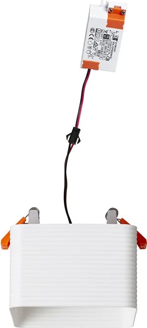 RENDL MARENGA SQR3 60 süllyesztett lámpa fehér Eco PLA 230V LED 6W 3000K