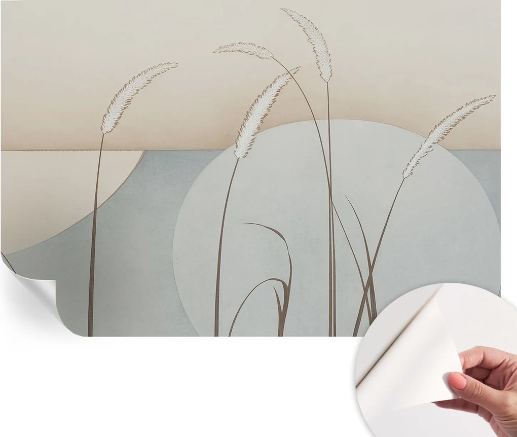 Dekoratív öntapadós fotótapéta Hálószobába Enyhe fű 104x70 cm