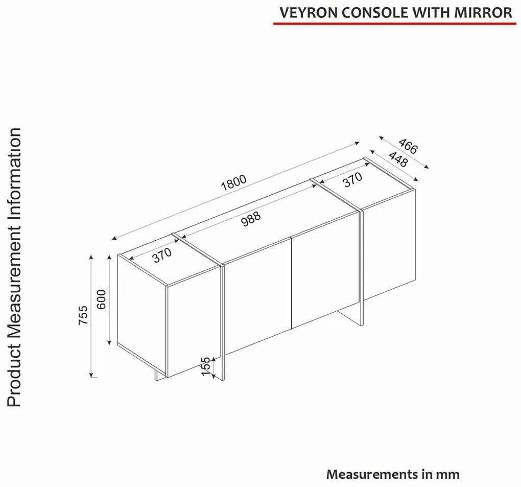 Veyron Travertine and Sandstone szekrény