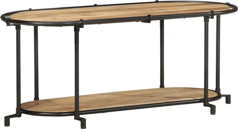 vidaXL tömör nyers mangófa TV-szekrény 100 x 42 x 40 cm