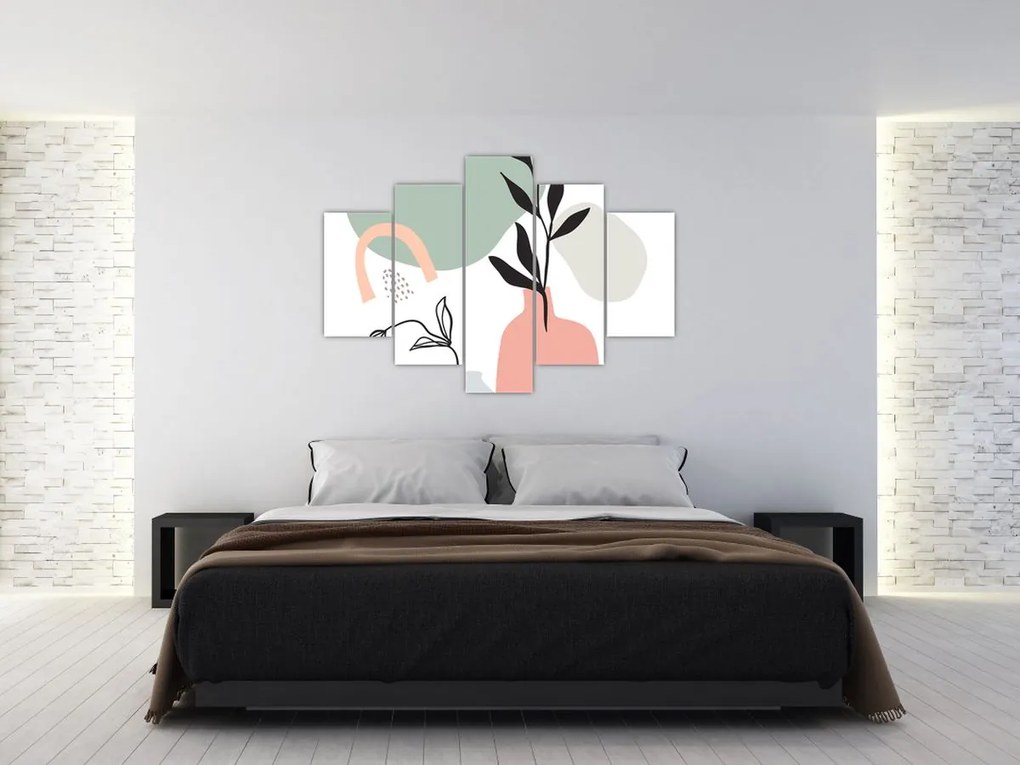 Kép - Virágok vázában N⁰3 (150x105 cm)