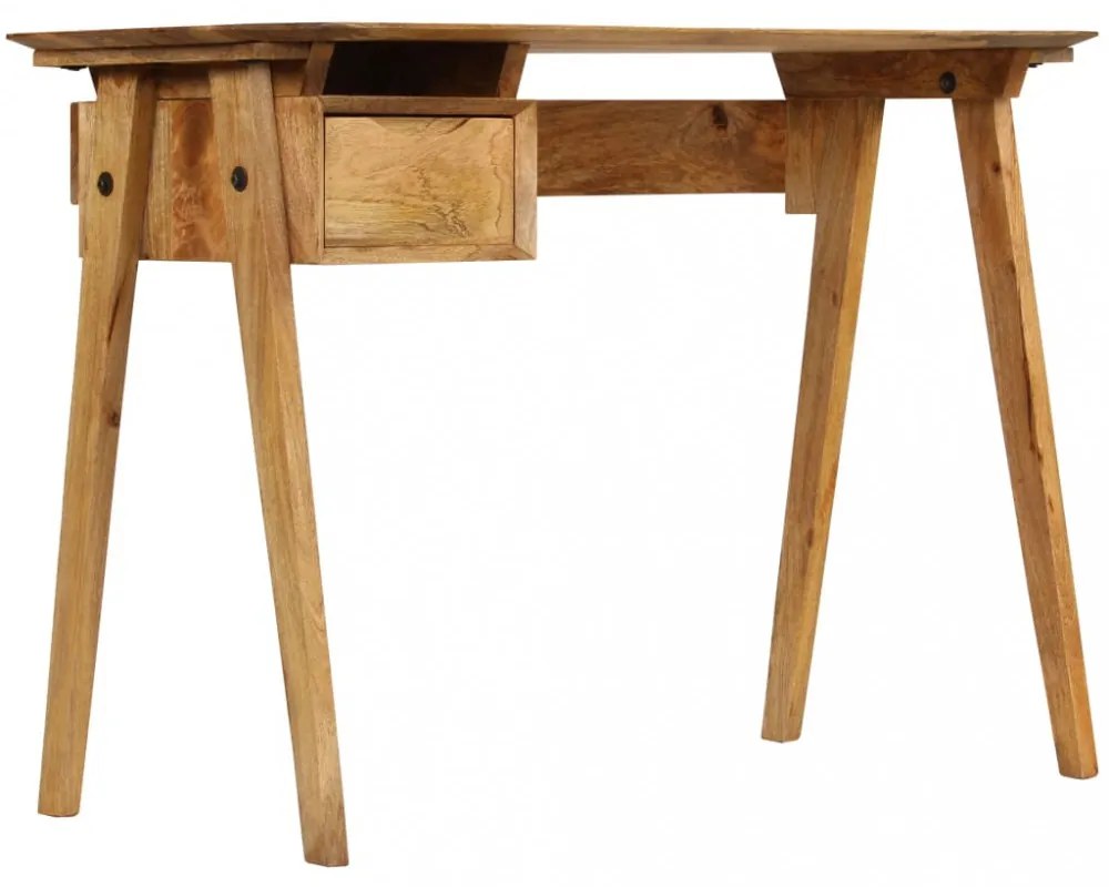 tömör mangófa íróasztal 110 x 50 x 76 cm