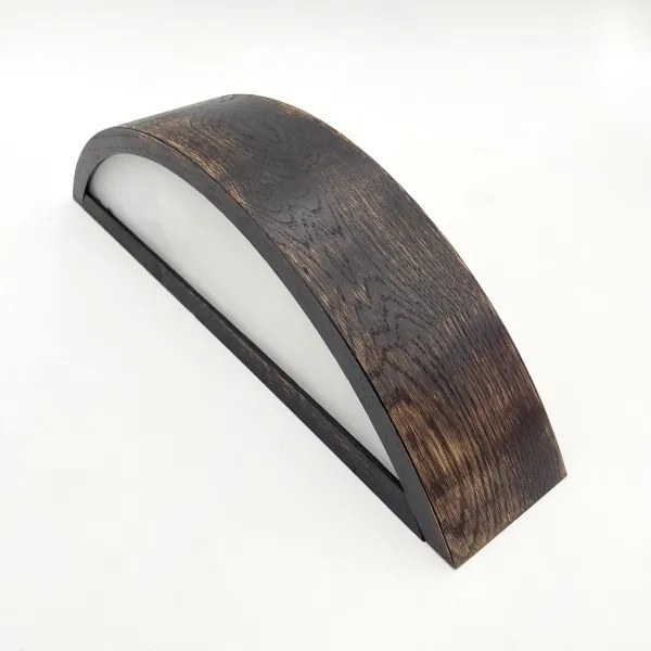 Brilagi - LED fali lámpa CARVALHO SMOKEY 1xE27/60W/230V tölgy