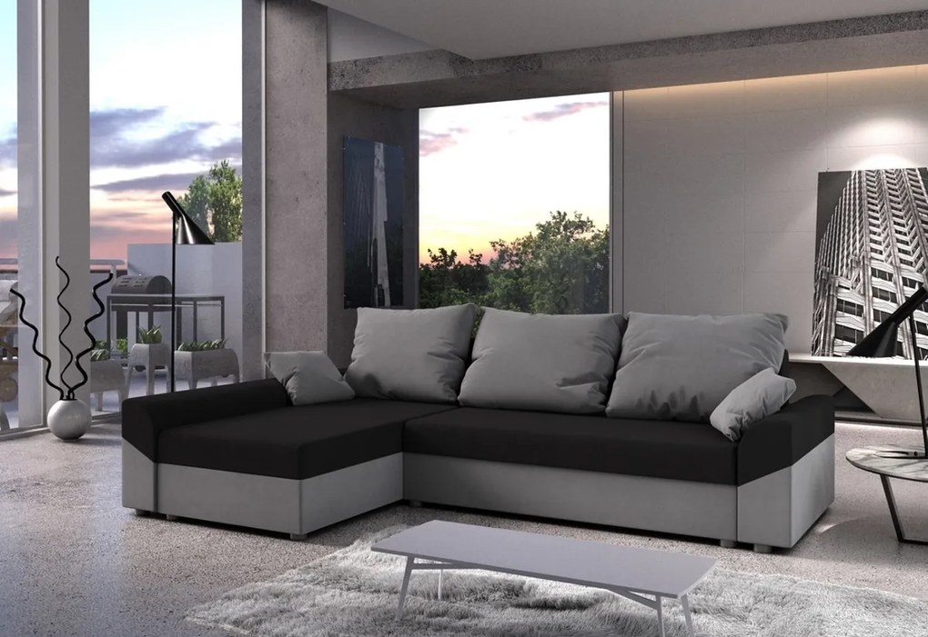 VIVIANA ágyázható sarok ülőgarnitúra 243x85x139, mikrofázis 15/27, bal