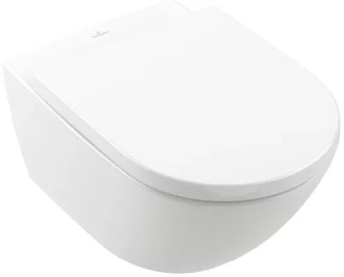 Villeroy & Boch Subway 3.0 wc soft close ülőkével felakasztható villeroy&boch fehér színben fényes felülettel 4670TS01