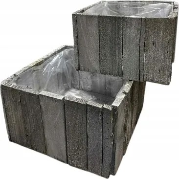 Nád Alap fedél, kaspó láda 2 db-os szett, dekoráció, nádhoz