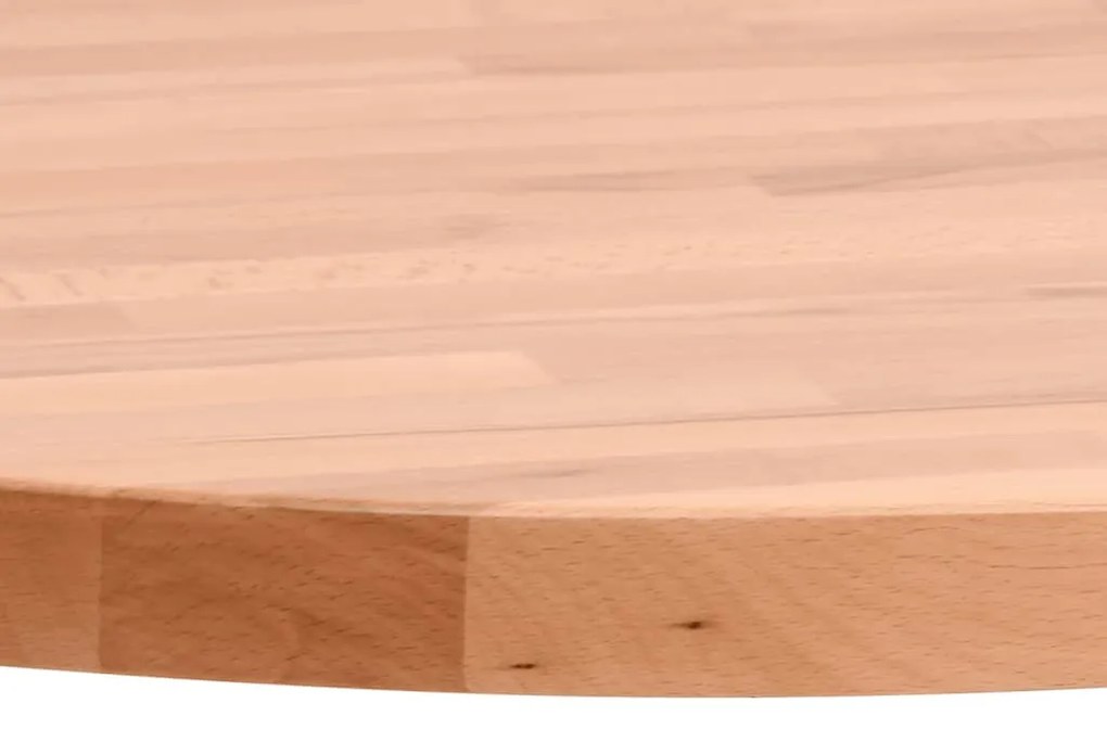 tömör bükkfa kerek asztallap Ø30x2,5 cm