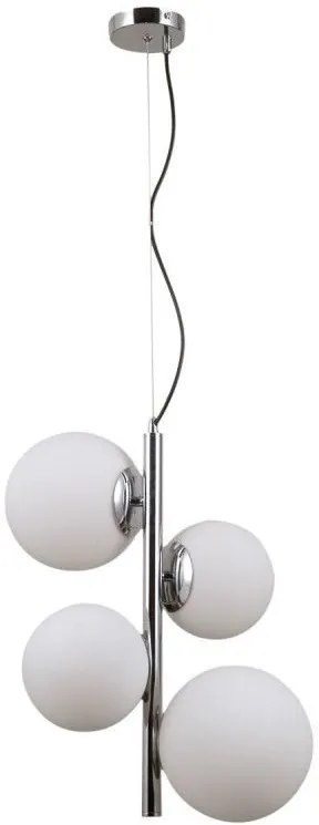 Italux RIGA PND-44213-4B-CH Függőlámpa 2x5W/E14+2x5W/E27 IP20