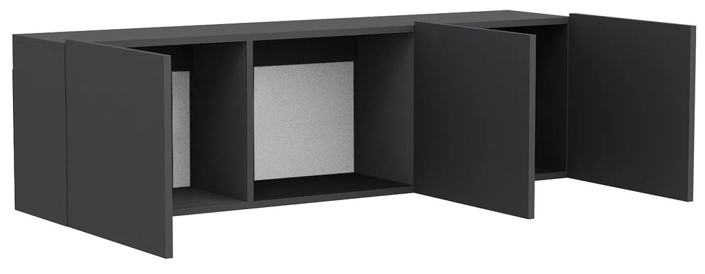 TV szekrény White - Anthracite