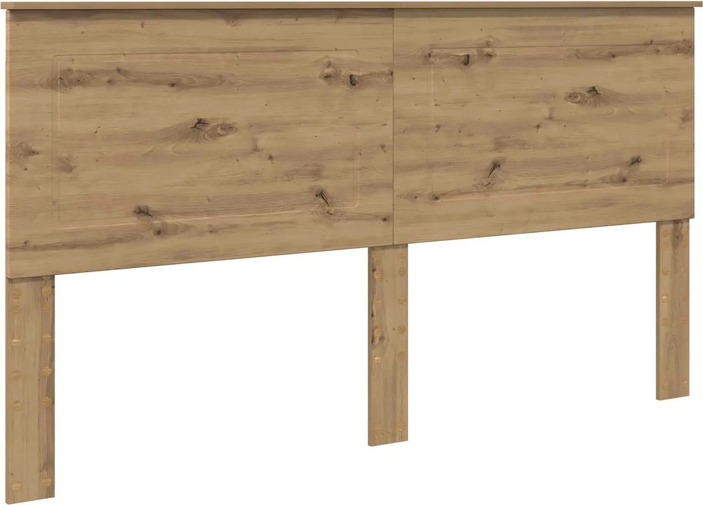 vidaXL Fejtámla Artisan tölgy 180 cm Faanyag