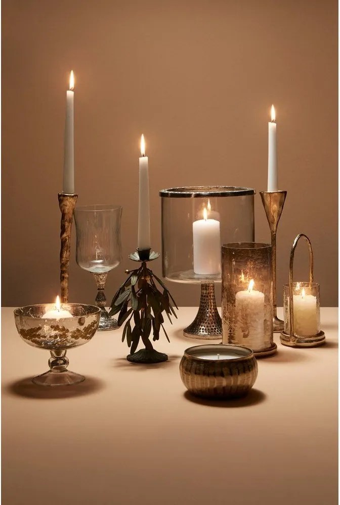 Fém gyertyatartó készlet teamécseshez 2 db-os Sagar – Bizzotto