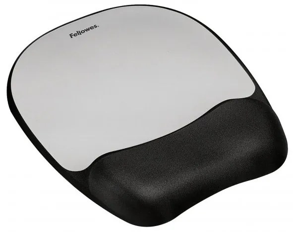 Habpárna egérhez és csuklóhoz Memory Foam, szürke