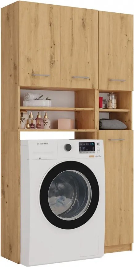 Marpol fürdőszobai szett, tölgy