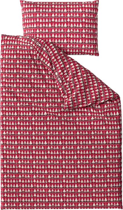 Pamut ágynemű BURGUNDY FÁK bordó színű Ágyneműhuzat mérete: 70 x 90 cm | 140 x 220 cm
