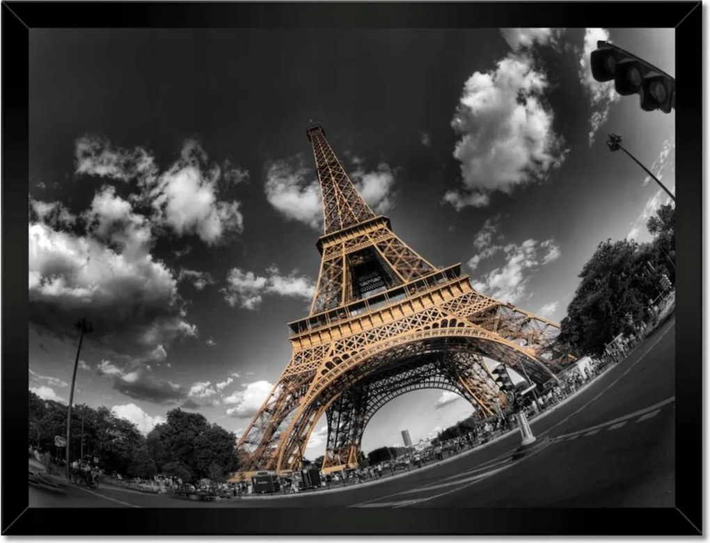 Poszterek keretben 40x30 Eiffel-torony