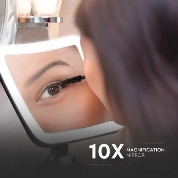 LED Kozmetikai tükör LED/3,2W/4,5V 3xAA IP44