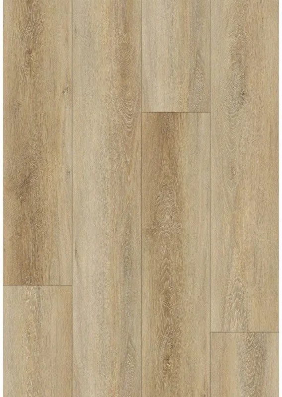 Mexen Worcester  1240 x 182 mm SPC 6,5 mm-es vinyl panelek, IXPE 1,5 mm-es alátét, 4 V-fuga, Tölgy