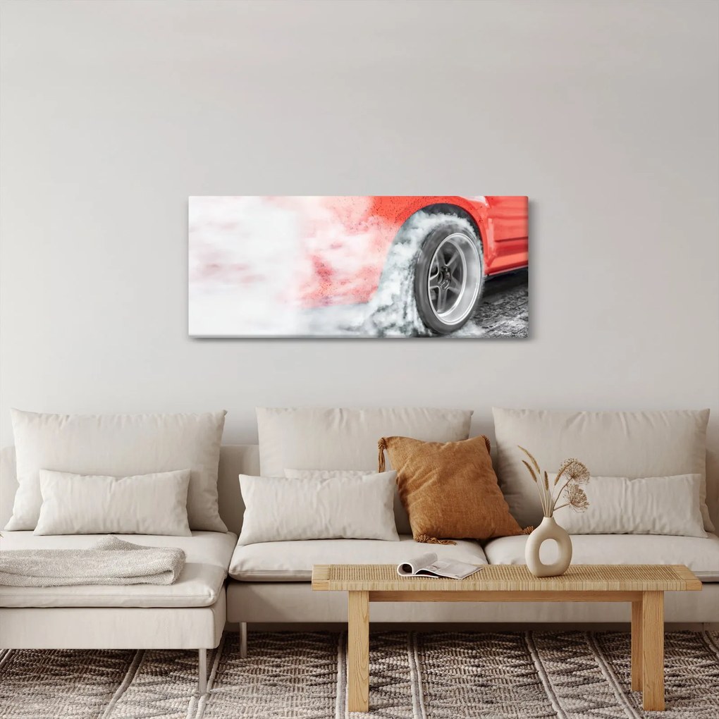 Kép - Versenyautó (120x50 cm)