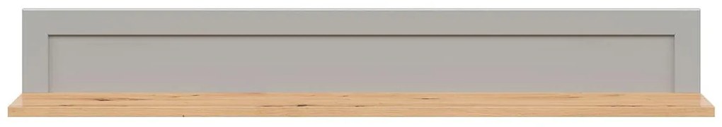 Polc Salga 6 (sarkvidéki szürke + artisan tölgy) . Akció -31%. 1098470