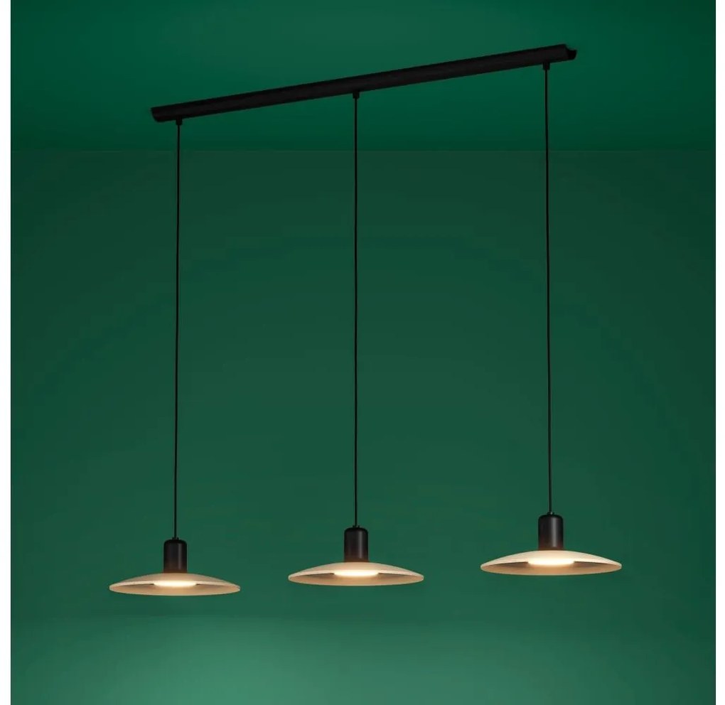 Eglo 39912 - LED Csillár zsinóron MAYAZES 3xGU10/4,6W/230V 3000K