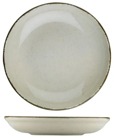 24 darabos étkészlet, bézs/porcelán