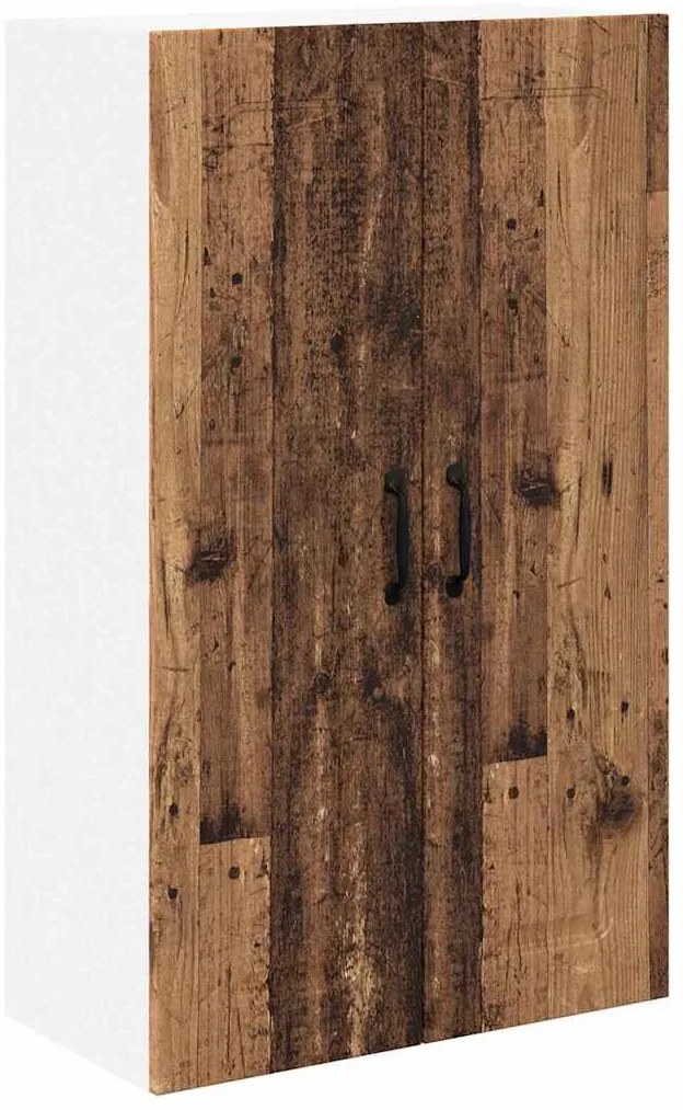 Fali konyhaszekrény polcokkal Öreg fa 60 x 31 x 100 cm Faanyag