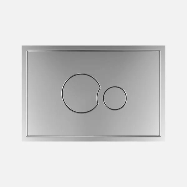 Öblítőgomb Sk 706 (matt króm) S1672693