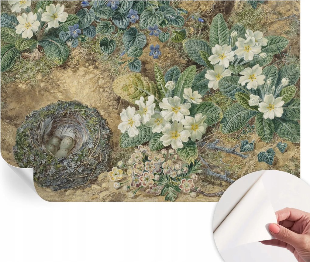 Öntapadós tapéta Falfestmény Prémium Tavaszi kompozíció 104x70 cm